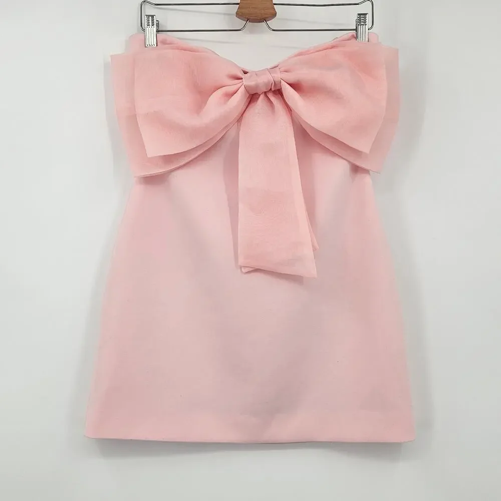 Likely Pink Mini Dress with Bow - Picture 5 of 10